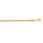 14K Gold 7.0mm Solid Royal Rope Chain - Johnny Dang & Co