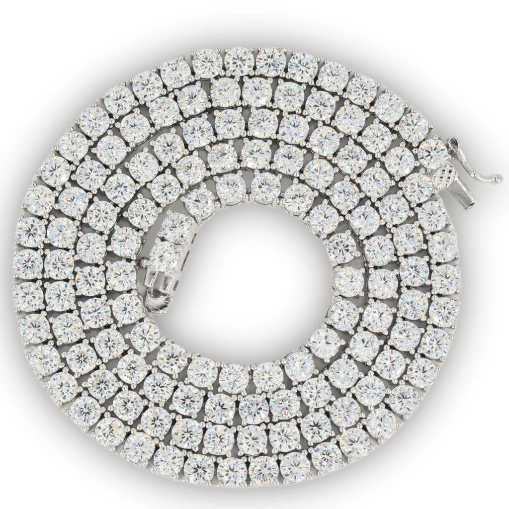 Silver and CZ ‘CASH” Pendant and Chain Bundle - Johnny Dang & Co