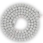 Silver and CZ ‘CASH” Pendant and Chain Bundle - Johnny Dang & Co