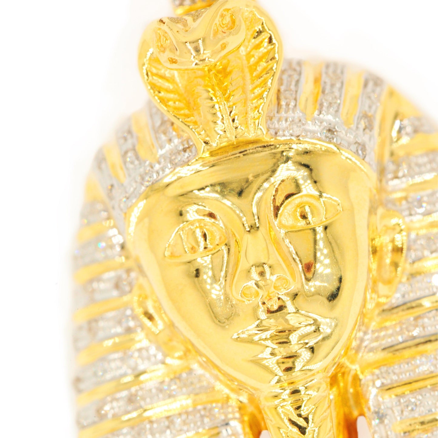 10KY 0.60CTW DIAMOND PHARAOH PENDANT - Johnny Dang & Co