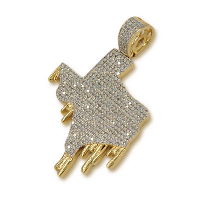 Texas Drip Diamond Pendant - Johnny Dang & Co