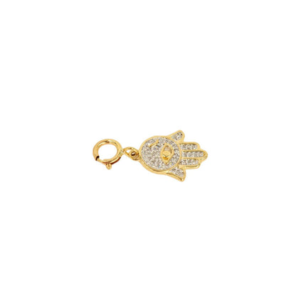 10k Yellow Gold and Diamond '' Charm - 10032 - Johnny Dang & Co