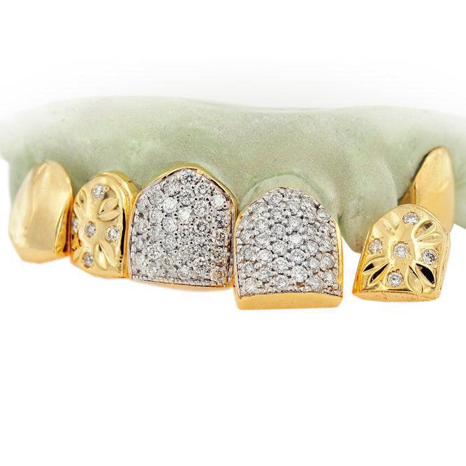 JDTK-S171303 18K INDIVIDUAL 6 TEETH GRILL – Johnny Dang & Co