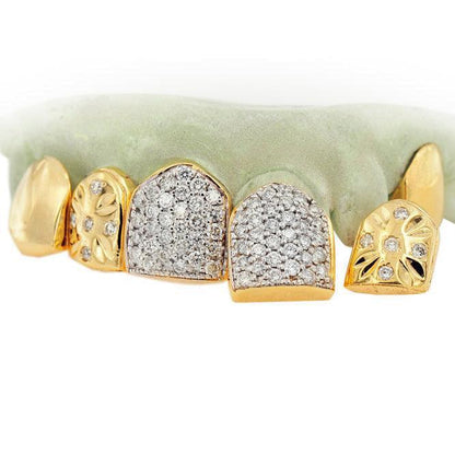 JDTK-S171303 18K INDIVIDUAL 6 TEETH GRILL - Johnny Dang & Co