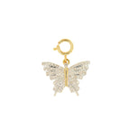 10k Yellow Gold and Diamond 'Butterly' Charm - 10065 - Johnny Dang & Co