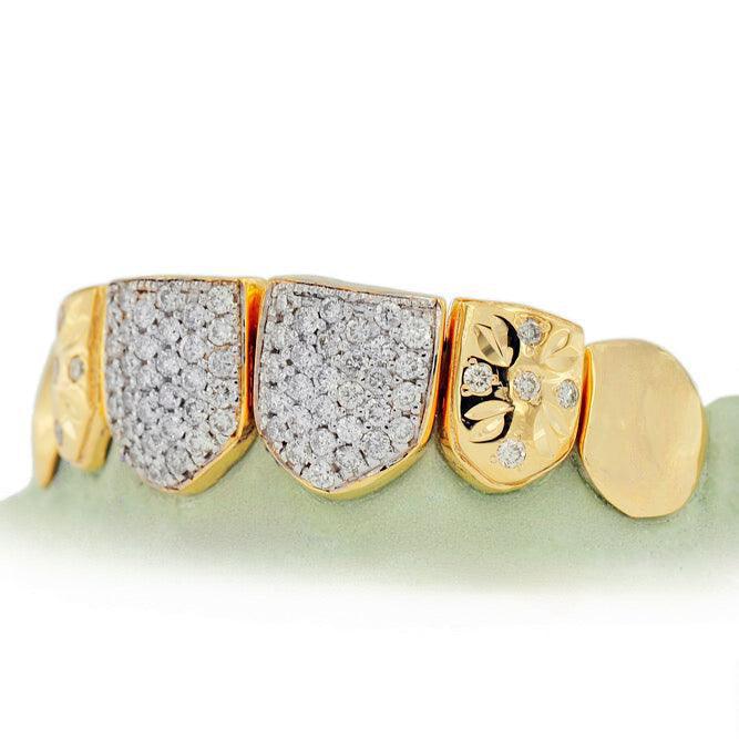 JDTK-S171303 18K INDIVIDUAL 6 TEETH GRILL - Johnny Dang & Co