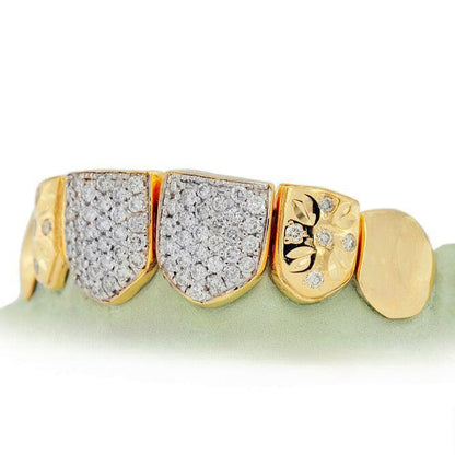 JDTK-S171303 18K INDIVIDUAL 6 TEETH GRILL - Johnny Dang & Co