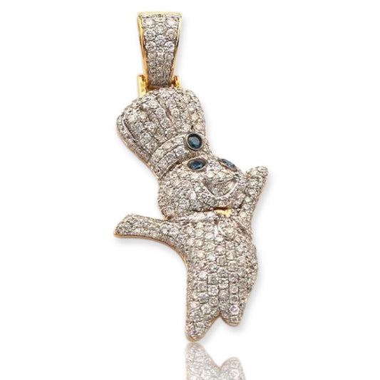 10KY 2.05CTW DIAMOND DOUGHBOY PENDANT - Johnny Dang & Co