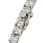 CZ SILVER TENNIS CHOKER 18" - 24" NECKLACE - Johnny Dang & Co