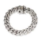 14MM CZ CUBAN LINK BRACELET - Johnny Dang & Co