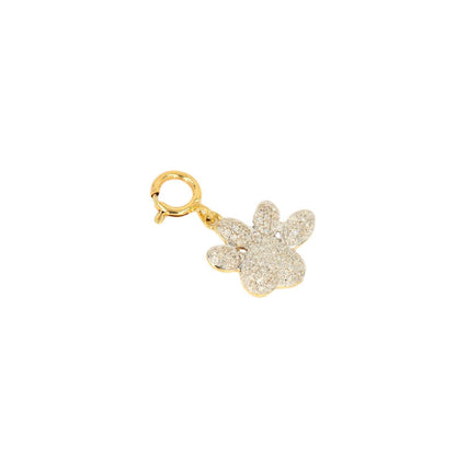 10k Yellow Gold and Diamond '' Charm - 10013 - Johnny Dang & Co