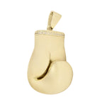 Sterling Silver High Polished Boxing Glove - Hollow - Johnny Dang & Co