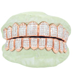 NEW Deluxe Carre Cut Invisible Grillz 10 Teeth - VVS Diamonds - Johnny Dang & Co