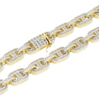 JDB1005 - 12MM CZ Silver Chain - Johnny Dang & Co