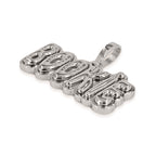 Custom Designed Nameplate Pendant - Johnny Dang & Co