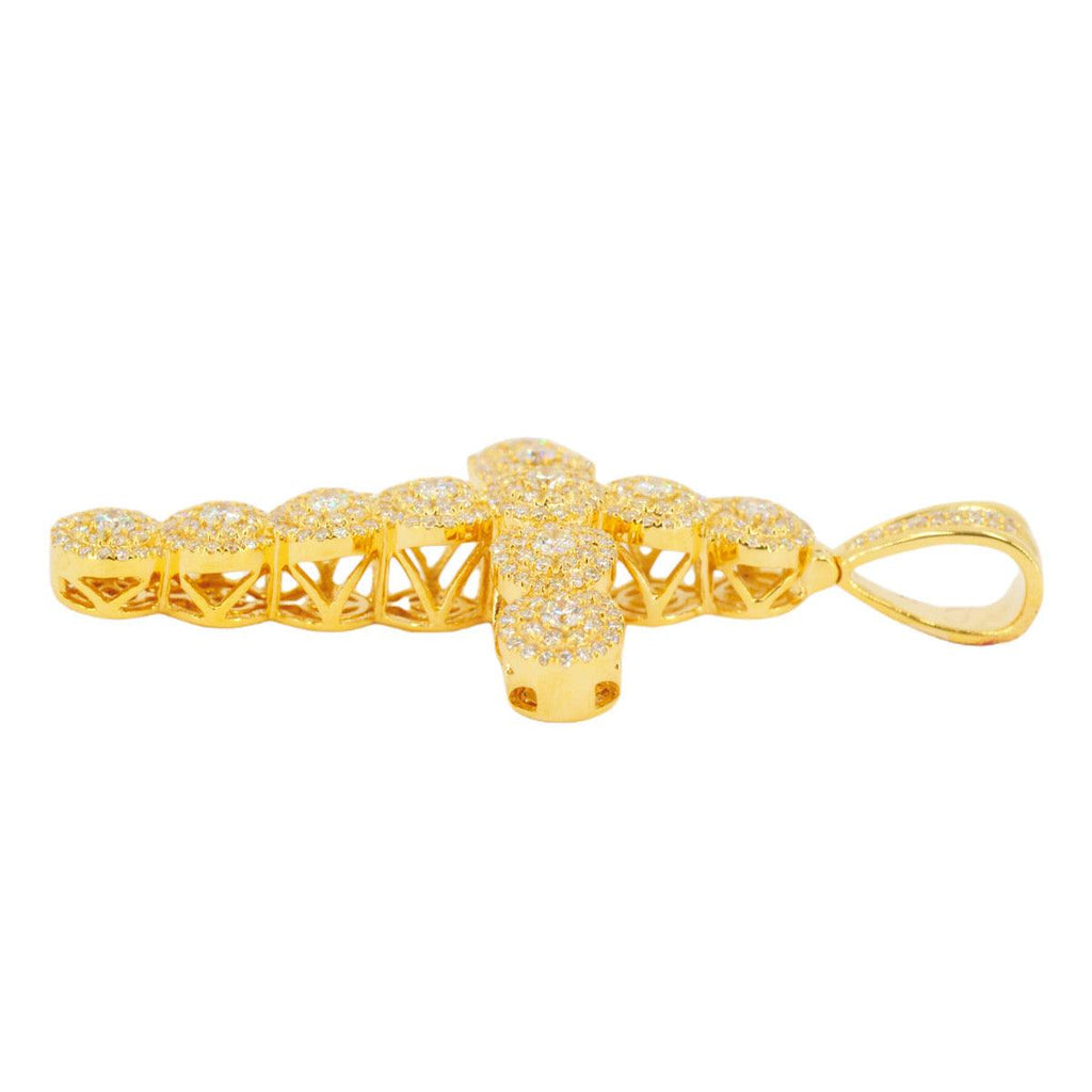 DIAMOND CLUSTER CROSS - Johnny Dang & Co