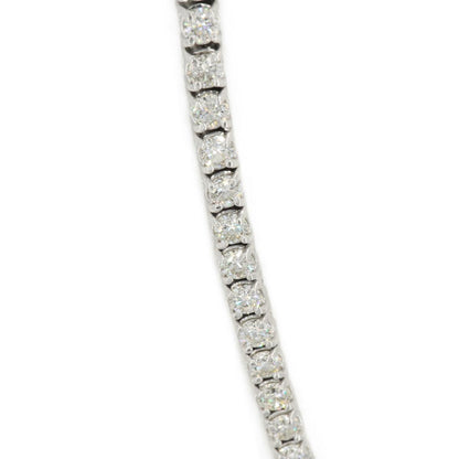 3.8mm Tennis Chain 22 inch length 21 CTTW 15 Pointer Diamonds - Johnny Dang & Co