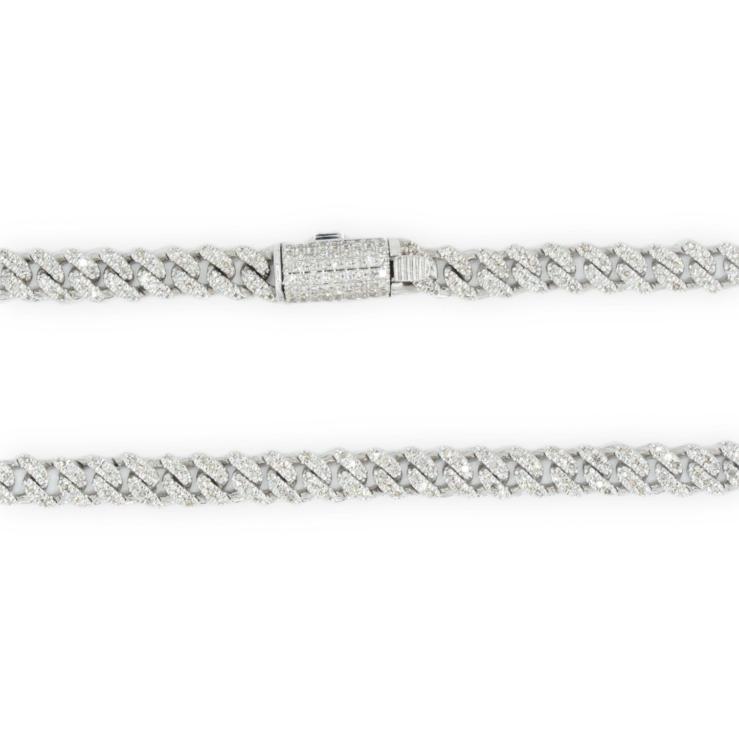 10k Diamond Miami Cuban 6mm Chain - Johnny Dang & Co