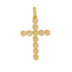 JDTK-HP22-137 14KY 1.90CTW DIAMOND CUSTER DESIGN CROSS - Johnny Dang & Co