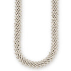 10k Yellow Gold and Diamond Spiked Cuban Chain 22inches - Johnny Dang & Co