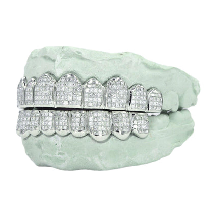 JDTK-JDG1010-FL Flawless Invisible Set Diamond Grill - Johnny Dang & Co