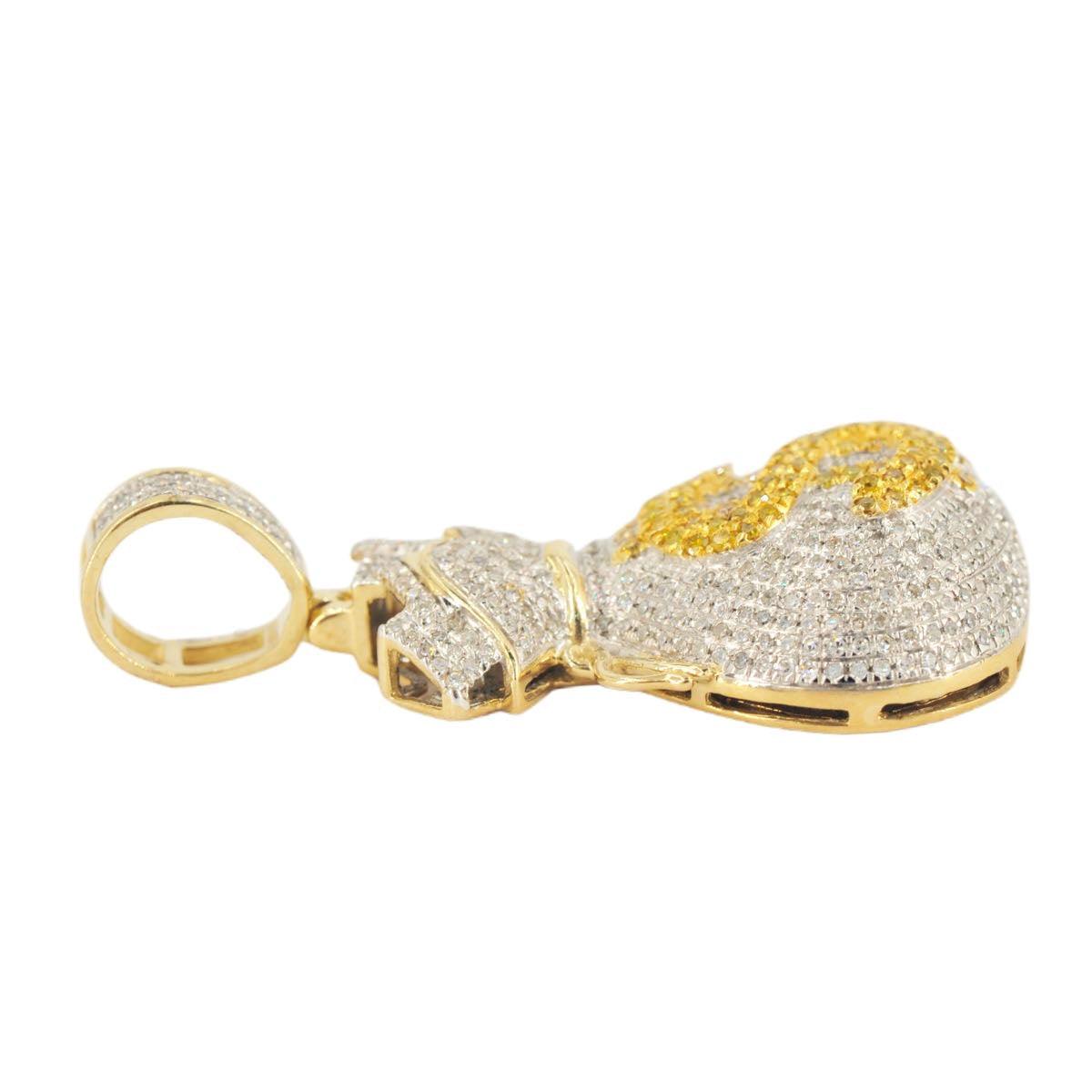 10K 1.13-1.16CT D-MONEY BAGS - Johnny Dang & Co