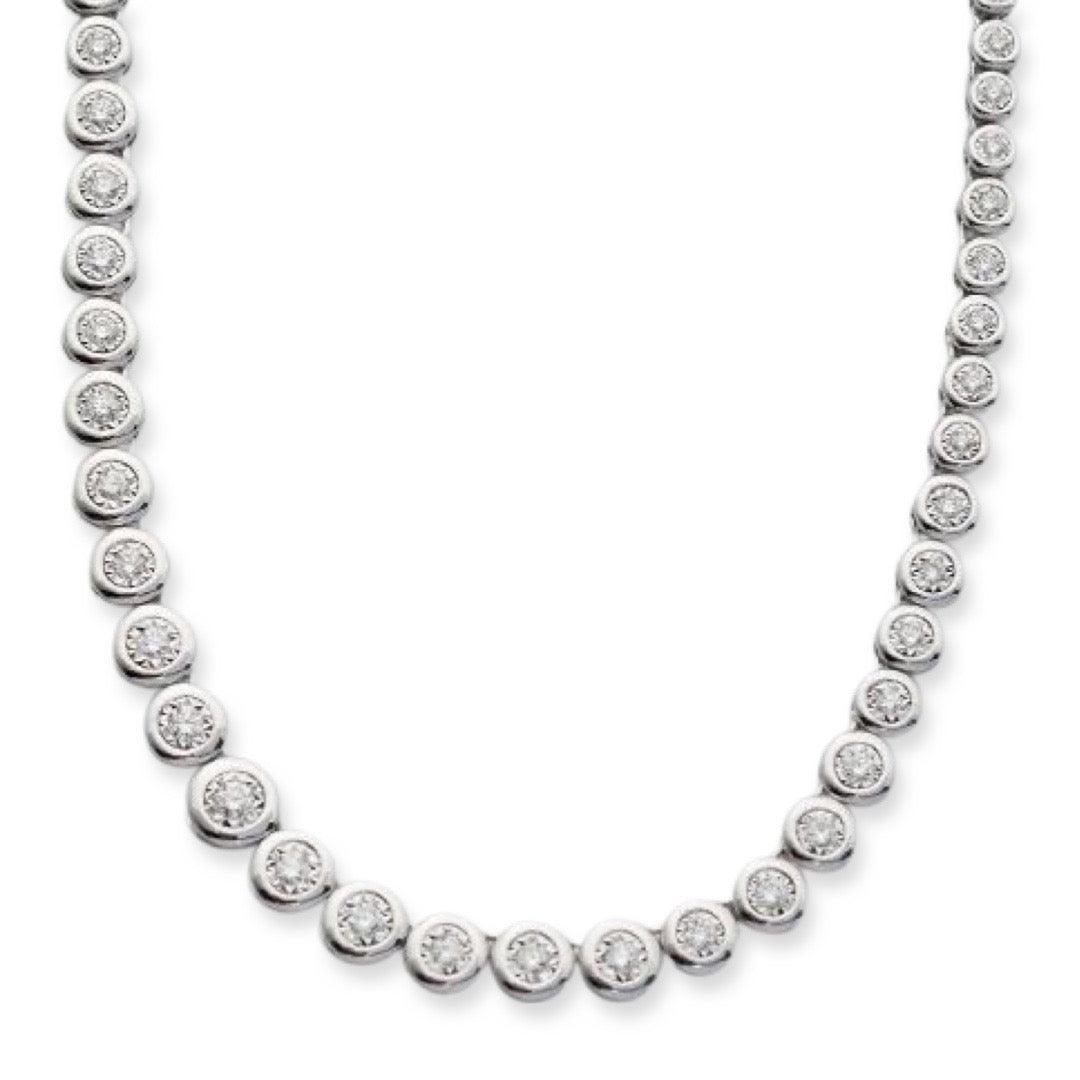 14KW 1.50CT DIAMOND LADIES NECKLACE - Johnny Dang & Co
