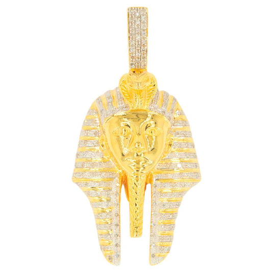 10KY 0.60CTW DIAMOND PHARAOH PENDANT - Johnny Dang & Co