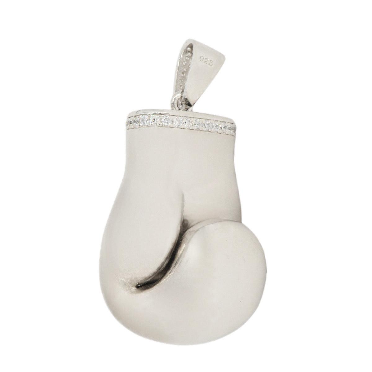 Sterling Silver High Polished Boxing Glove - Hollow - Johnny Dang & Co