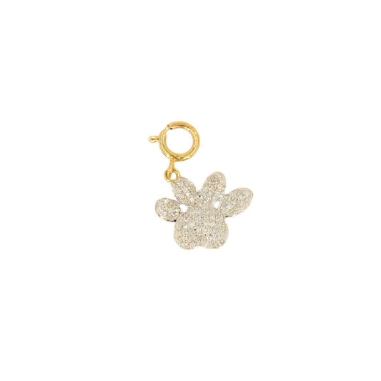 10k Yellow Gold and Diamond '' Charm - 10013 - Johnny Dang & Co