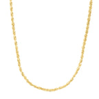 14K Gold 7.0mm Solid Royal Rope Chain - Johnny Dang & Co