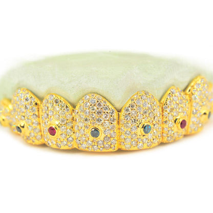 JDTK-G60-2 Ornaments II 16 Teeth Individual Colorful Grill - Johnny Dang & Co