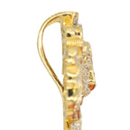 10KY 1.00CTW DIAMOND LION HEAD KEY PENDANT SC4506 - Johnny Dang & Co