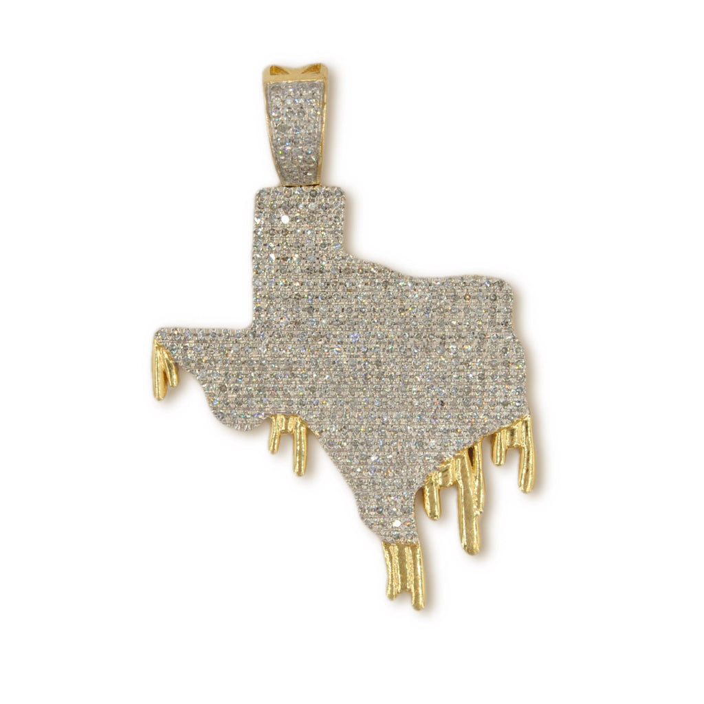 Texas Drip Diamond Pendant - Johnny Dang & Co