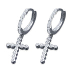 DOMINIQUE SILVER EARRINGS | BMW9214491 - Johnny Dang & Co