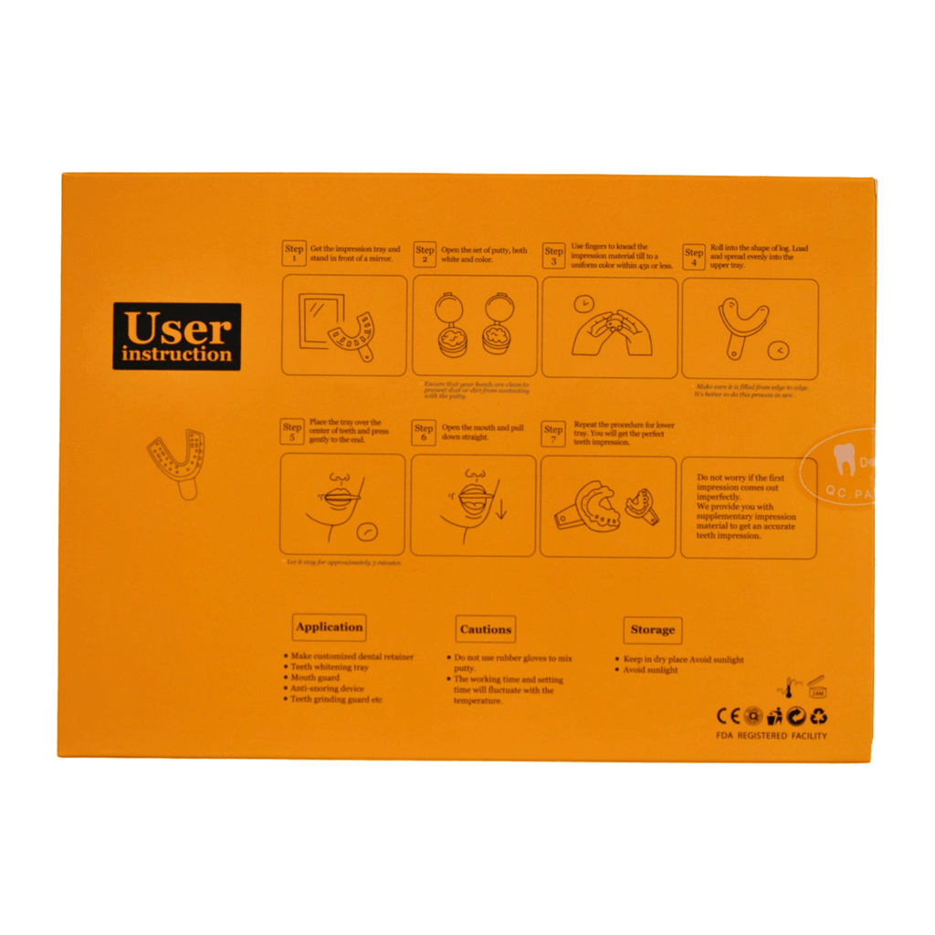 Easy DIY Dental Molding kit and Instructions-2 Kits - Johnny Dang & Co