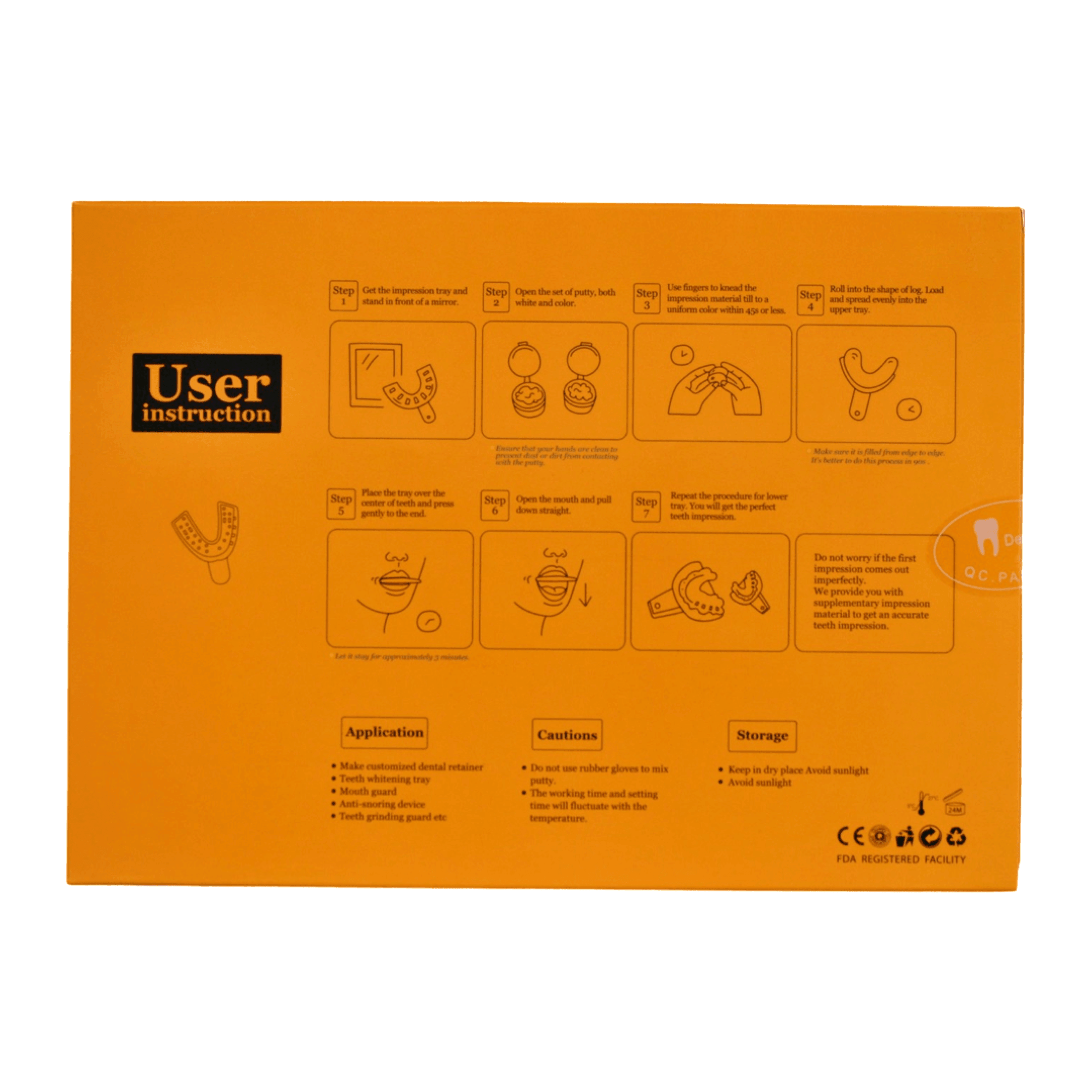 Easy DIY Dental Molding kit and Instructions-2 Kits - Johnny Dang & Co