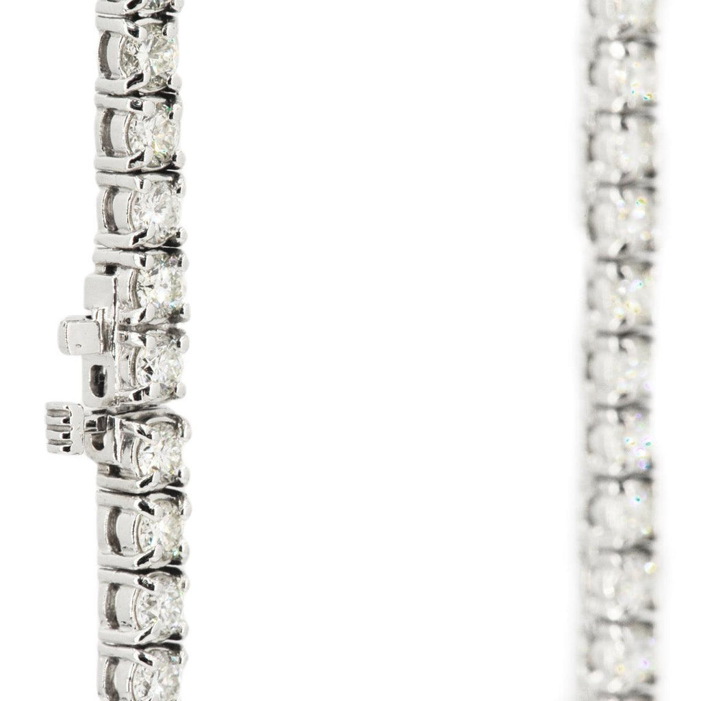 3.8mm Tennis Chain 22 inch length 21 CTTW 15 Pointer Diamonds - Johnny Dang & Co