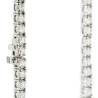 3.8mm Tennis Chain 22 inch length 21 CTTW 15 Pointer Diamonds - Johnny Dang & Co