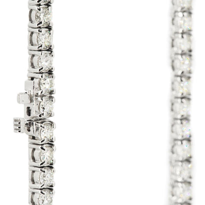 3.8mm Tennis Chain 22 inch length 21 CTTW 15 Pointer Diamonds - Johnny Dang & Co