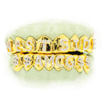 JDTK-1563-2 Custom Diamond Prong Set Grill - Johnny Dang & Co