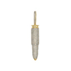 10k Yellow Gold Bullet Case Pendant 1.54ct - Johnny Dang & Co