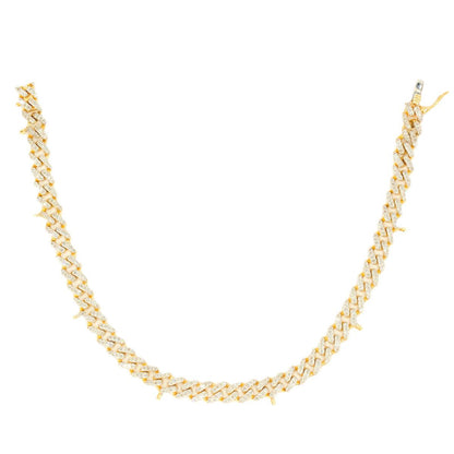 10k Gold 1.00ctw Diamond Link Charm Bracelet 7.5". Bracelet only. Charms sold separately - Johnny Dang & Co