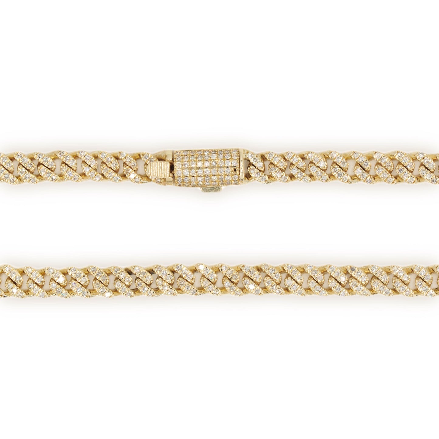 10k Diamond Miami Cuban 6mm Chain - Johnny Dang & Co