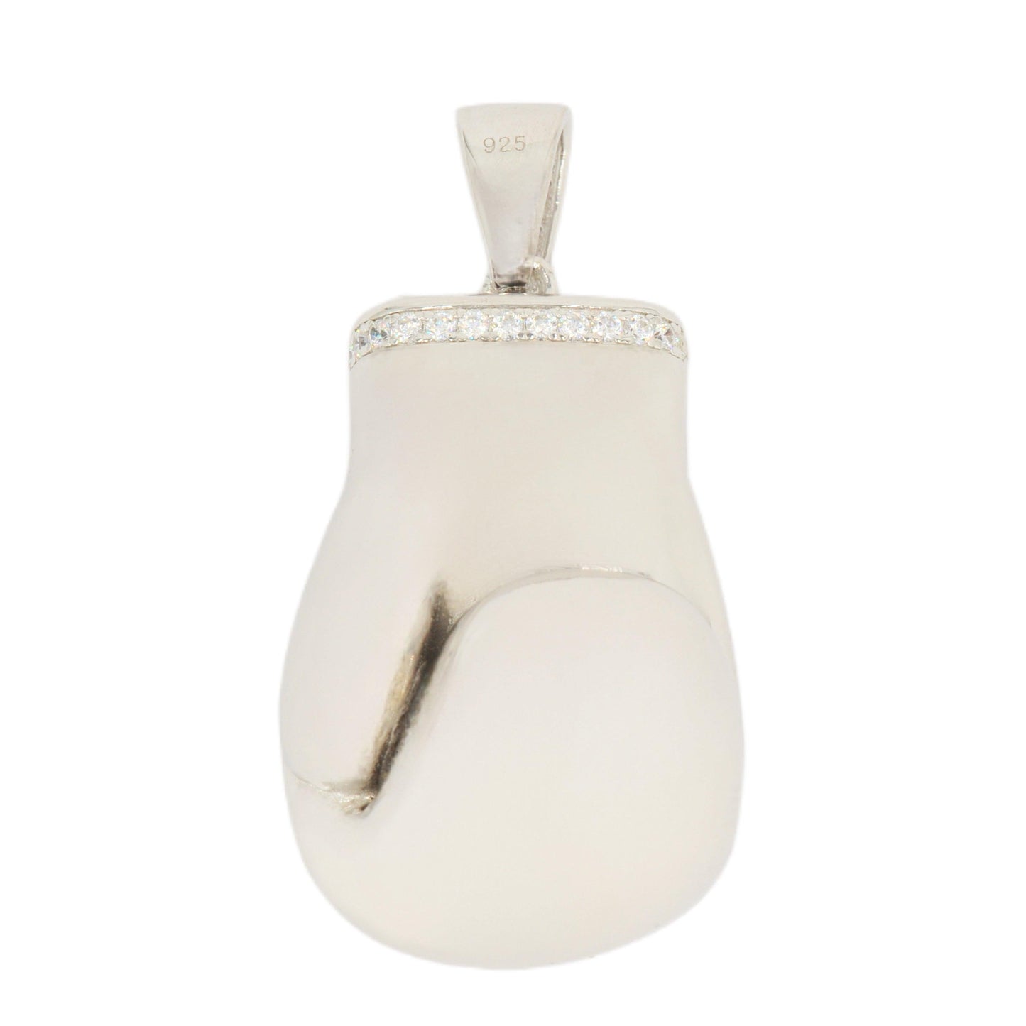 Sterling Silver High Polished Boxing Glove - Hollow - Johnny Dang & Co