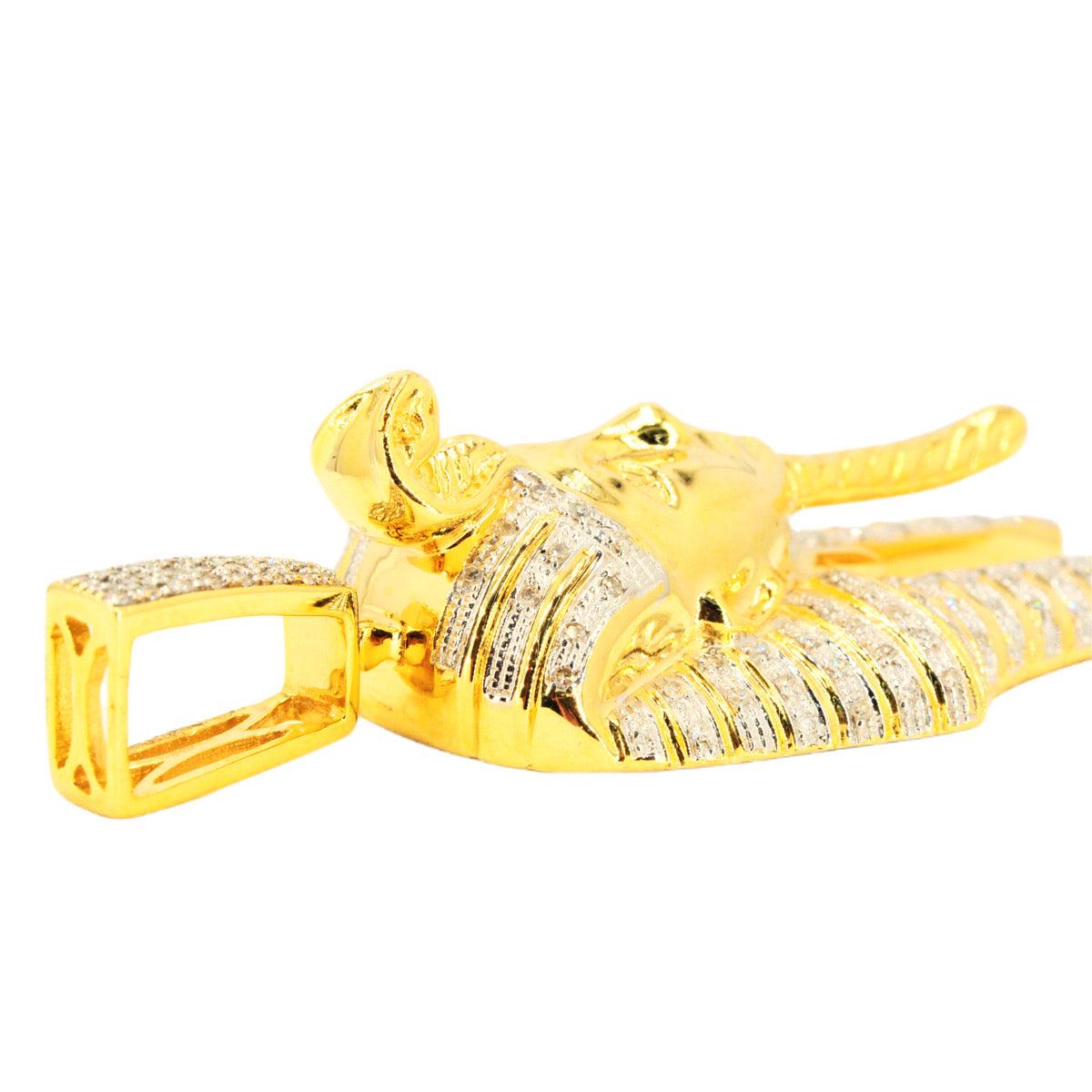 10KY 0.60CTW DIAMOND PHARAOH PENDANT - Johnny Dang & Co