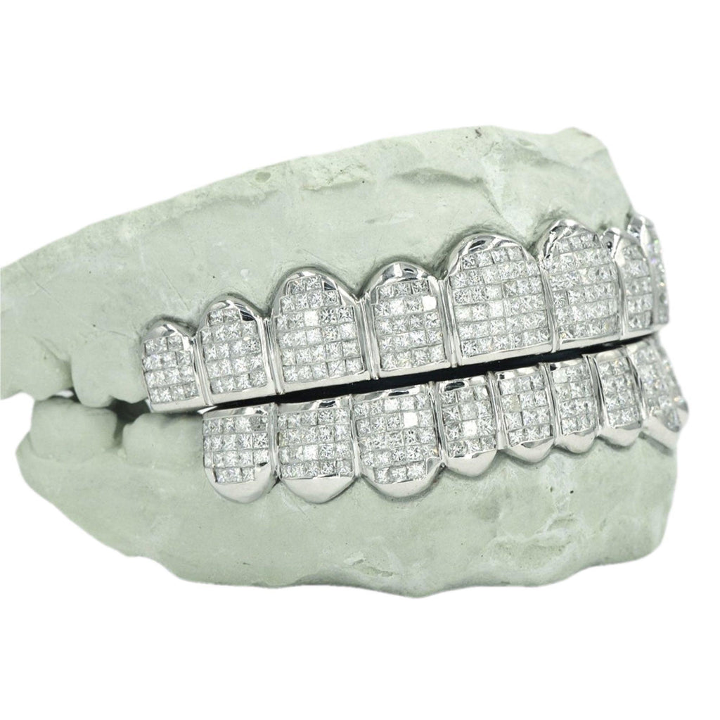 JDTK-JDG1010-FL Flawless Invisible Set Diamond Grill - Johnny Dang & Co