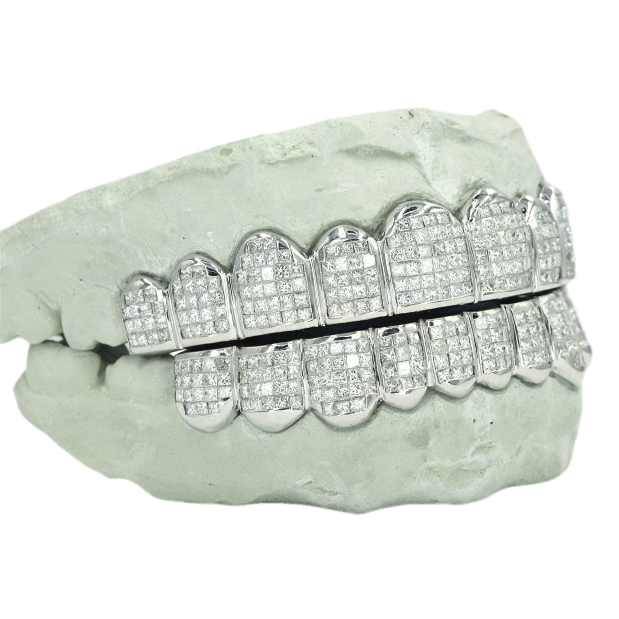 JDTK-JDG1010-FL Flawless Invisible Set Diamond Grill - Johnny Dang & Co