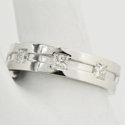 Custom Men’s Princess Cut Diamond 6mm Band - Johnny Dang & Co