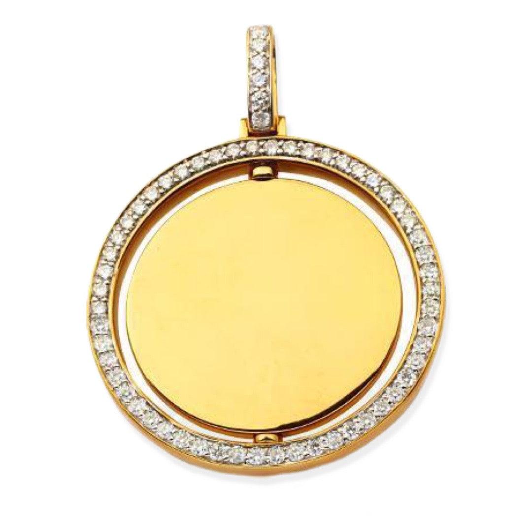 14KY 1.85CTW DIAMOND ROTATING 2-SIDED MEMORY - Johnny Dang & Co